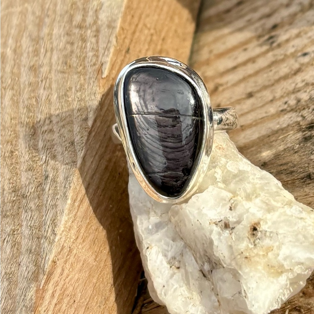 New! Hypersthene Ring - image 2
